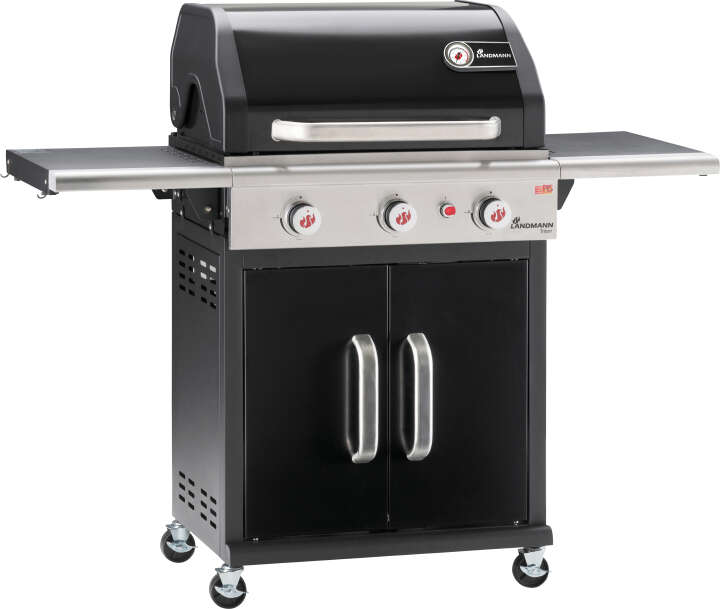 LANDMANN Gasgrill Triton PTS 3.0 schwarz